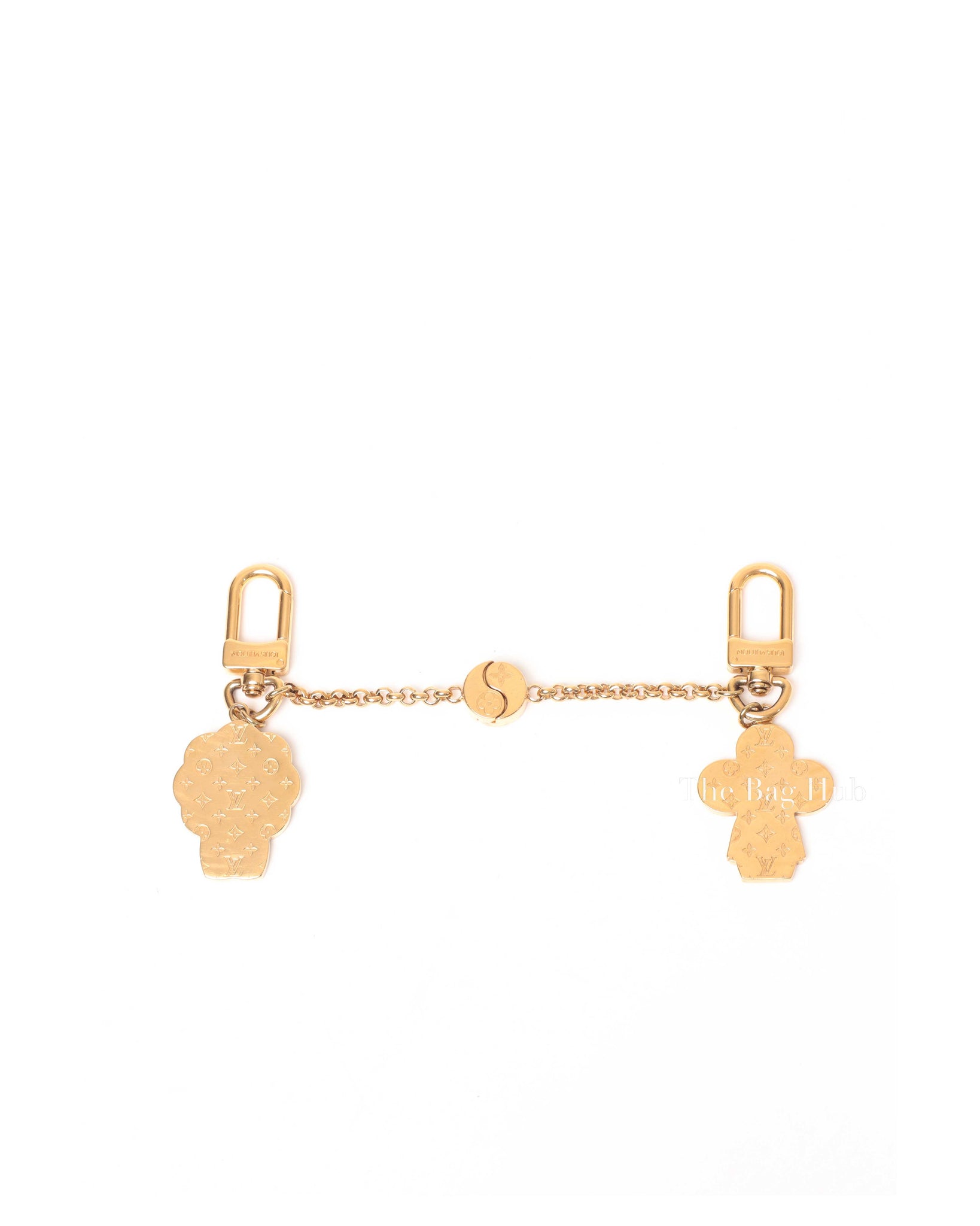 Louis Vuitton Gold Vivienne and Petula Best Friend Bag Charm and Key Holder (Set of 2)