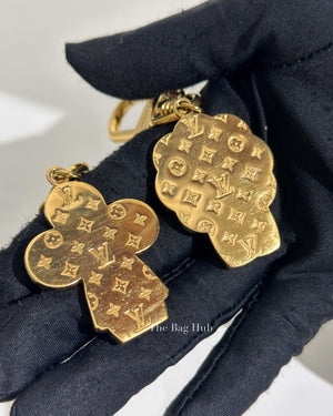 Louis Vuitton Gold Vivienne and Petula Best Friend Bag Charm and Key Holder (Set of 2)