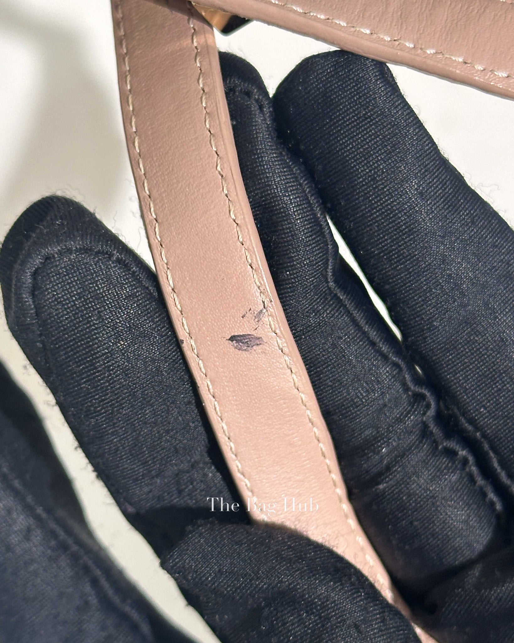 Valentino Garavani Black Leather Rock-stud Gold Ankle Strap Size 36.5
