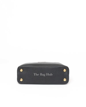 Louis Vuitton Black/Grey/Navy Blue Multicolor Leather Capuccine BB Bag