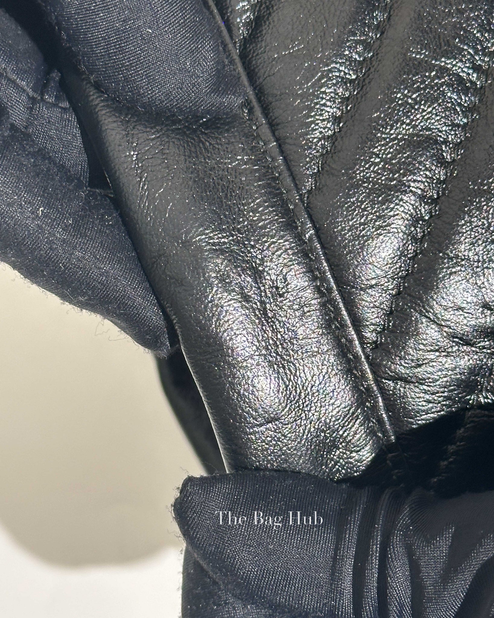 Gucci Black Leather Marmont Mini Bucket Bag