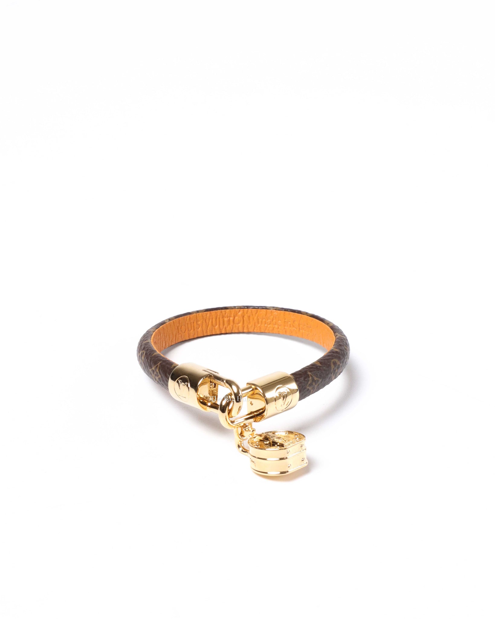 Louis Vuitton Monogram Tribute Bracelet Size 17, Designer Brand, Authentic Louis Vuitton