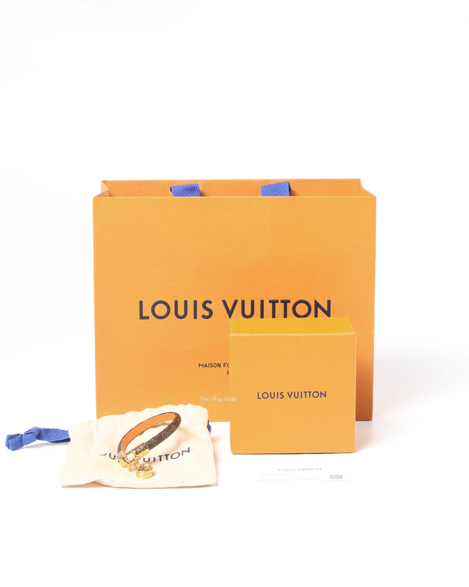 LOUIS VUITTON Monogram Tribute Bracelet 19 525743