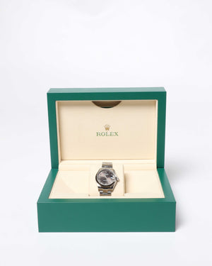 Rolex Oystersteel & White Gold/Dary Grey Datejust 31mm 278274-7