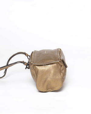 Givenchy Gold Leather Mini Pandora Bag