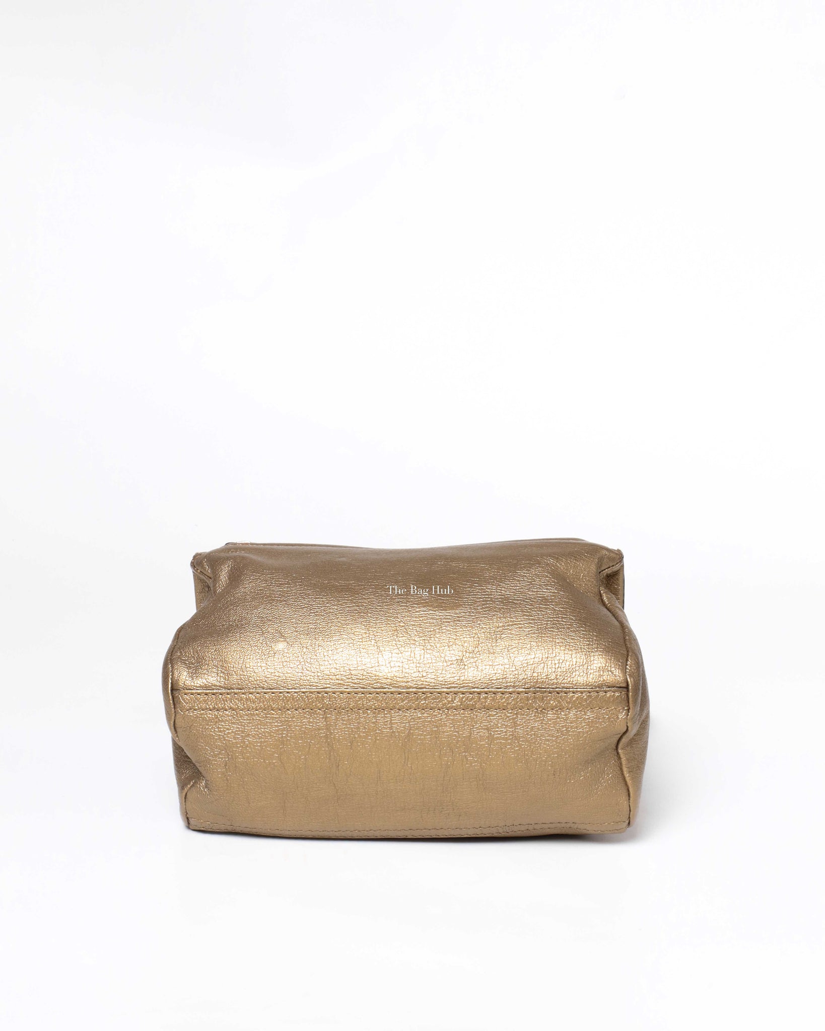 Givenchy Gold Leather Mini Pandora Bag