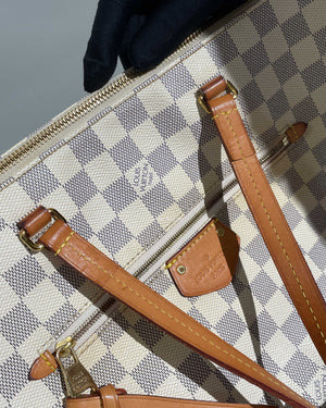 Louis Vuitton Damier Azur Lena MM Bag 