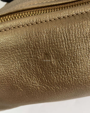 Givenchy Gold Leather Mini Pandora Bag