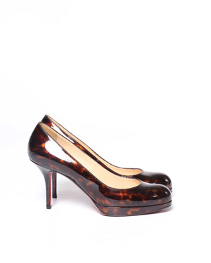 Christian Louboutin Tartaruga Patent Calf Prorata Pumps 90 Size 36-4