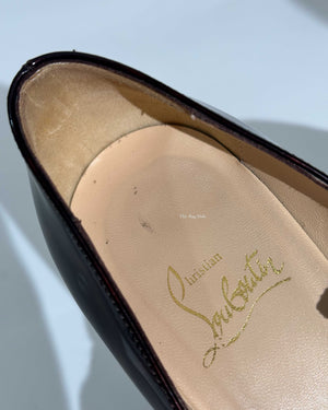Christian Louboutin Tartaruga Patent Calf Prorata Pumps 90 Size 36-22