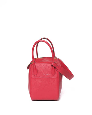 Hermes Rouge Casaque Taurillon Clemence Lindy 26-4