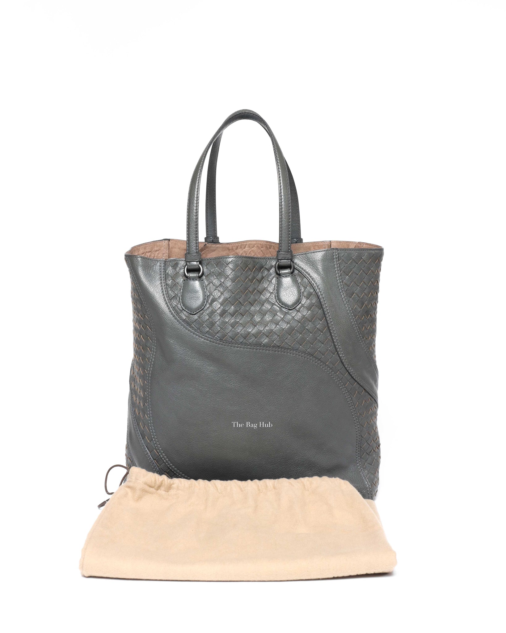 Bottega Veneta Dark Grey Tote Bag