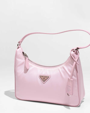 Prada Mini Nylon Bag Alabastro