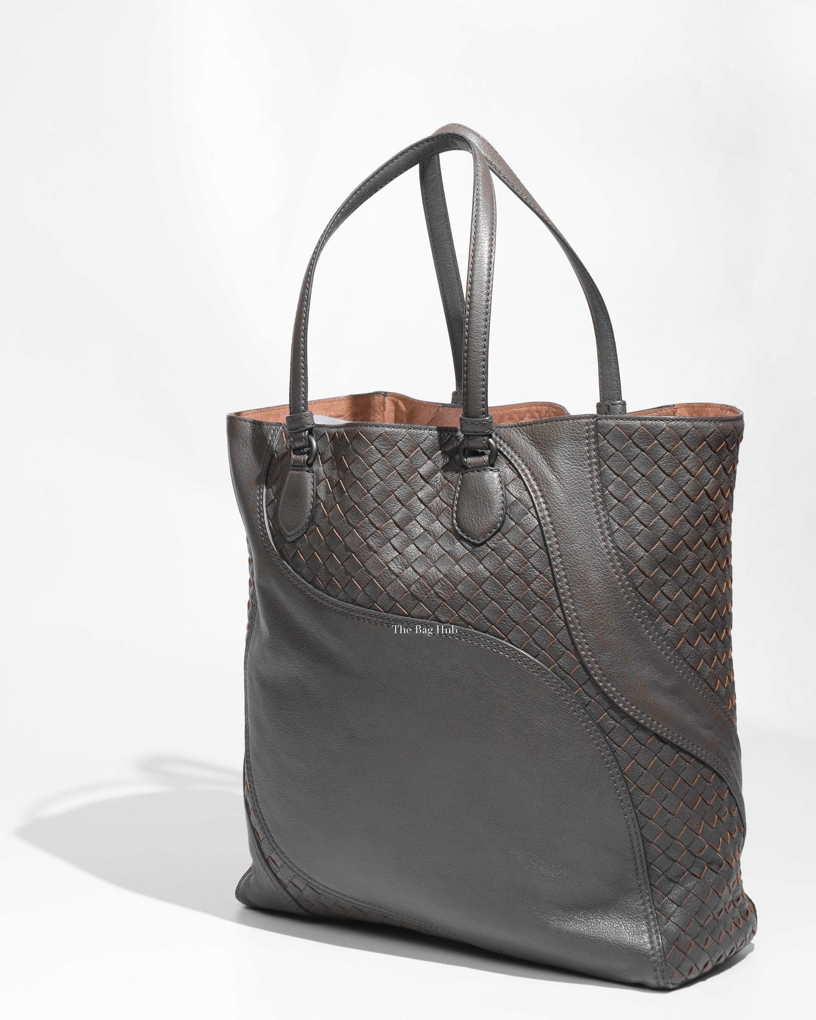 Dark grey tote bag hotsell