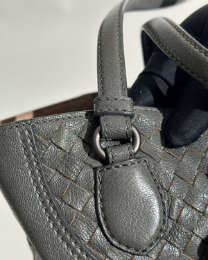 Bottega Veneta Dark Grey Tote Bag