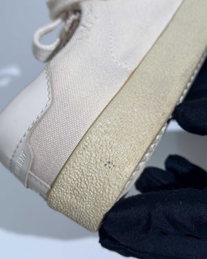Saint Laurent White Canvas Sneakers Size 37-11
