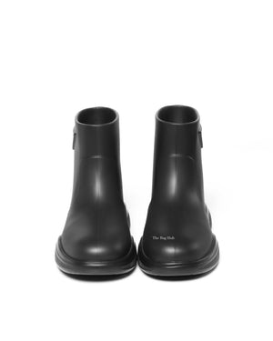 Prada Nero Calzature Uomo 2TE184 Men's Foam Rubber Booties Size 41-3