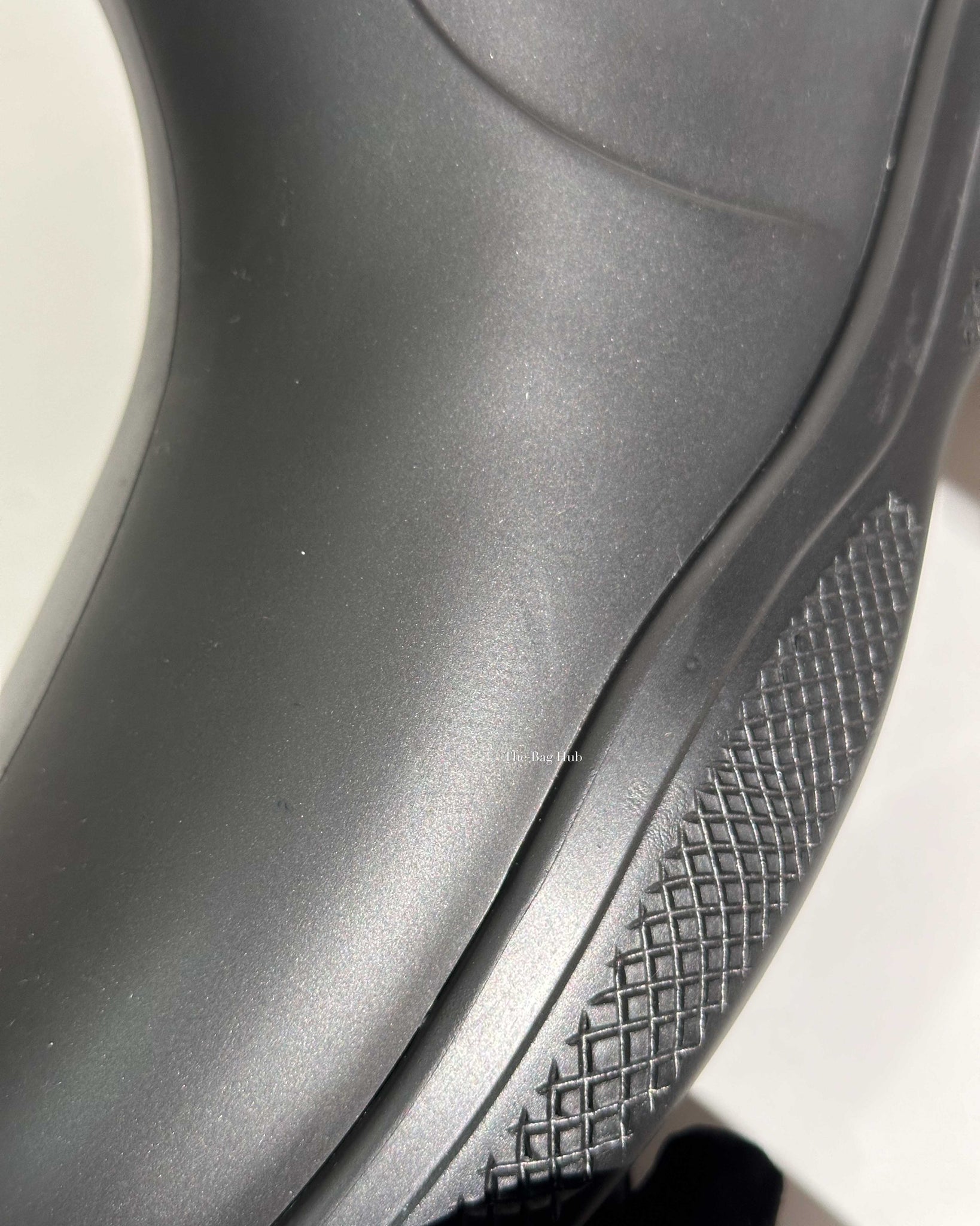 Prada Nero Calzature Uomo 2TE184 Men's Foam Rubber Booties Size 41-11