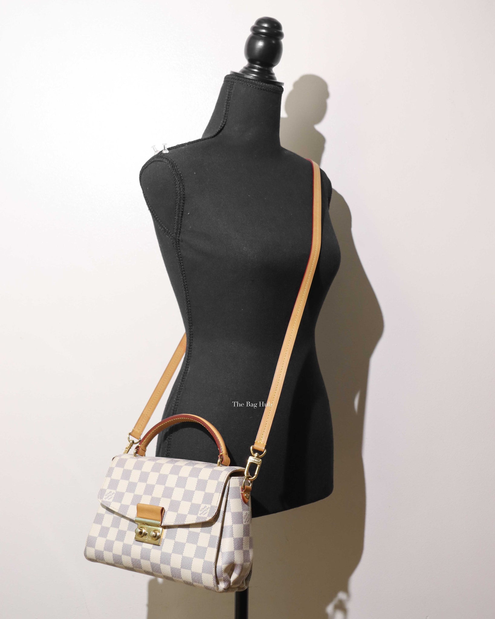 Louis Vuitton Damier Azur Croisette Crossbody Bag-12