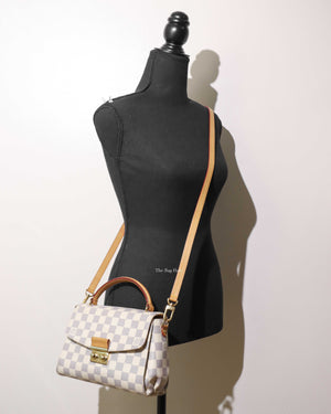 Louis Vuitton Damier Azur Croisette Crossbody Bag-12