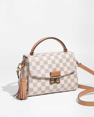 Louis Vuitton Damier Azur Croisette Crossbody Bag-1