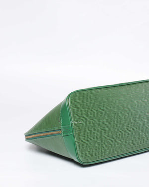 Louis Vuitton Green Epi Alma PM Shoulder Bag-7