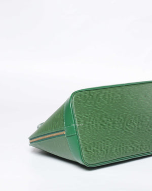 Louis Vuitton Green Epi Alma PM Shoulder Bag-9