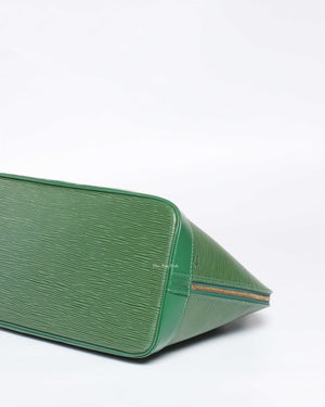 Louis Vuitton Green Epi Alma PM Shoulder Bag-10