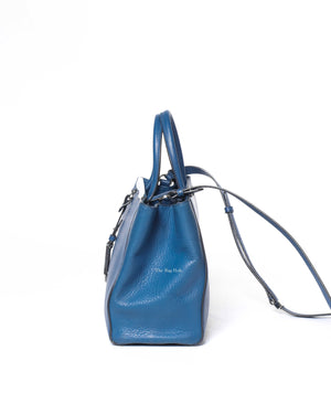 Fendi Blue Petite 2 Jours Shoulder Bag-5