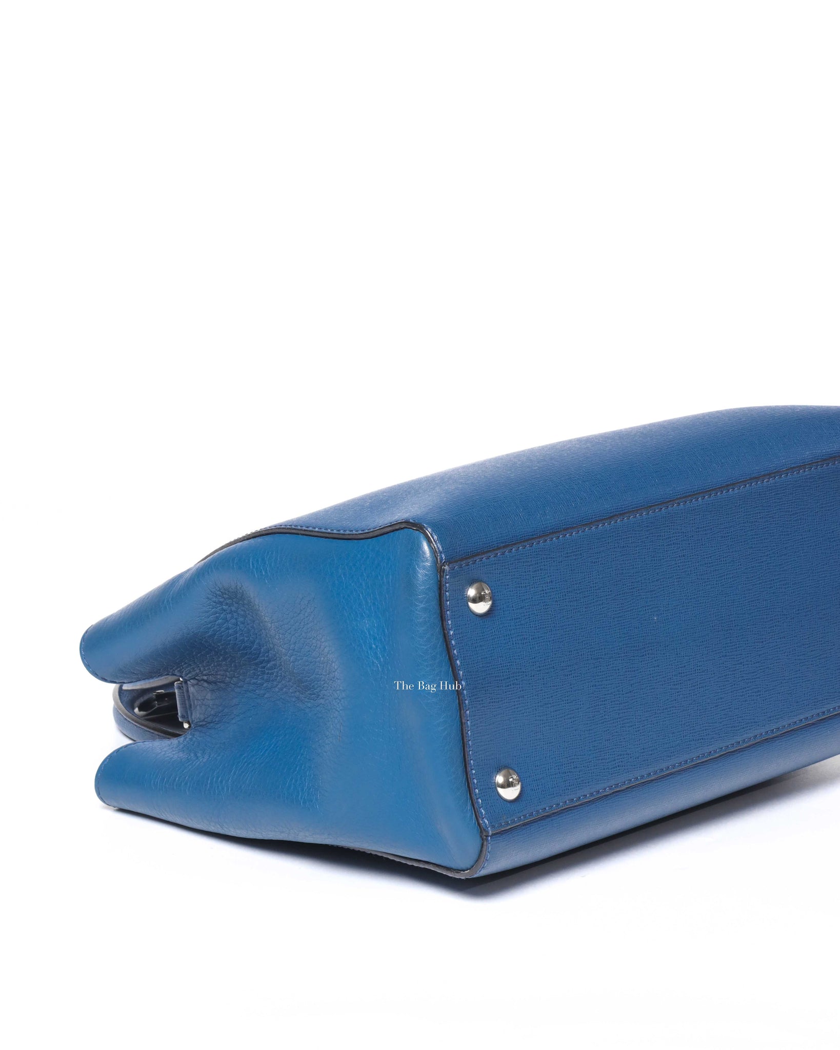 Fendi Blue Petite 2 Jours Shoulder Bag-7
