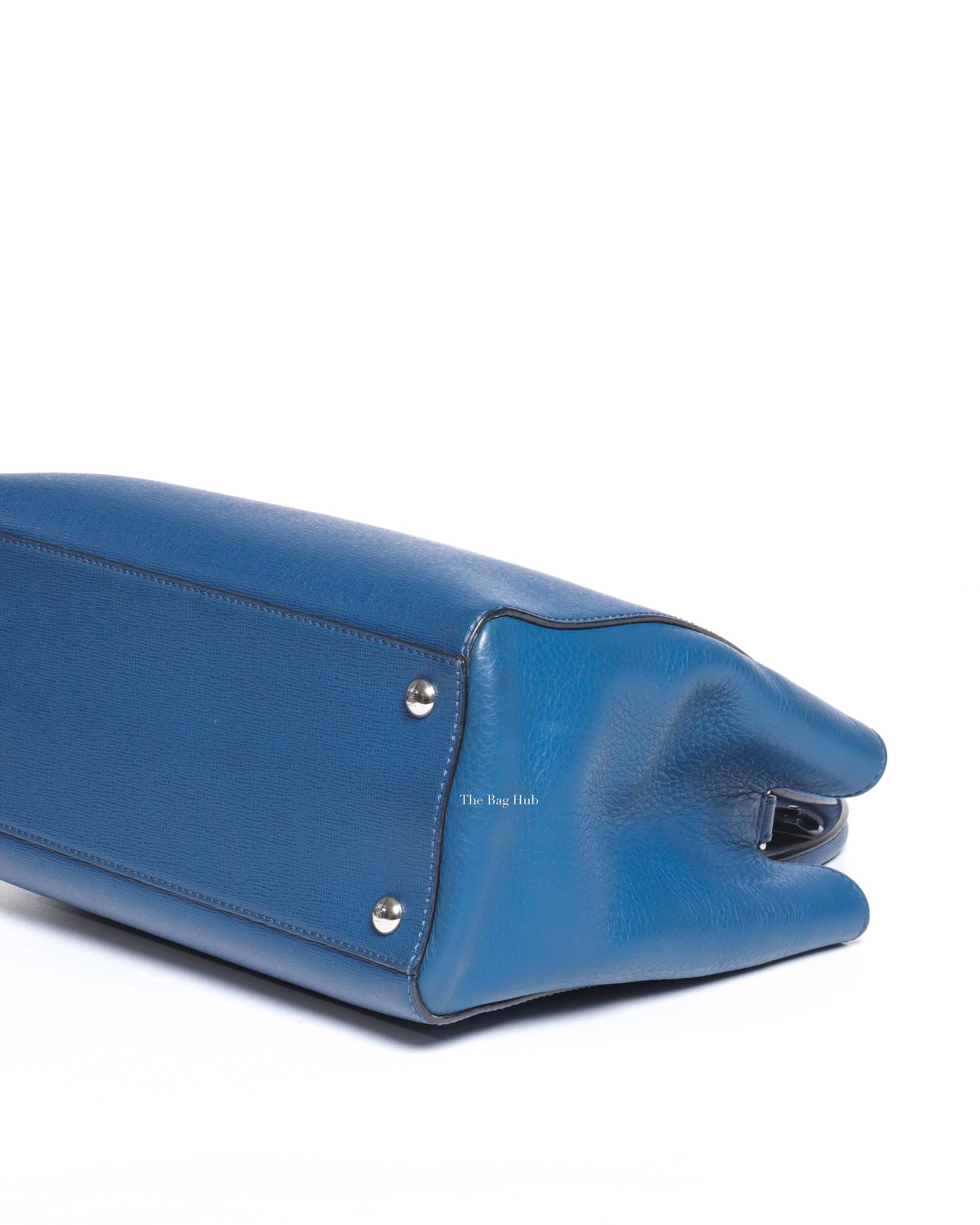 Fendi Blue Petite 2 Jours Shoulder Bag-8