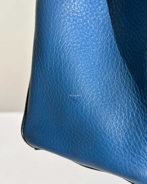 Fendi Blue Petite 2 Jours Shoulder Bag-15