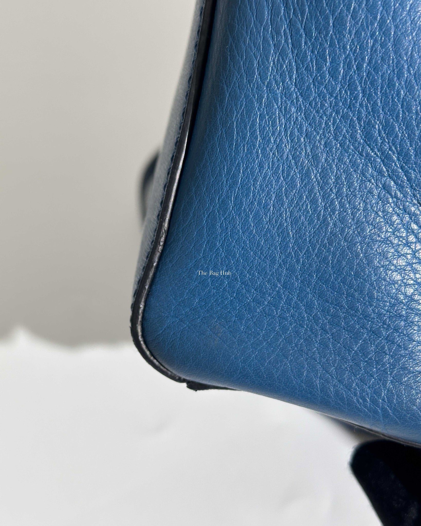 Fendi Blue Petite 2 Jours Shoulder Bag-17