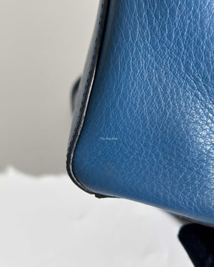 Fendi Blue Petite 2 Jours Shoulder Bag-17