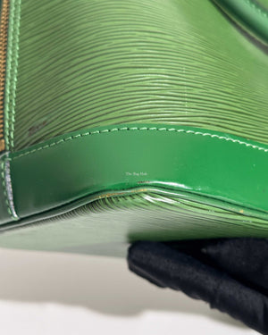 Louis Vuitton Green Epi Alma PM Shoulder Bag-19
