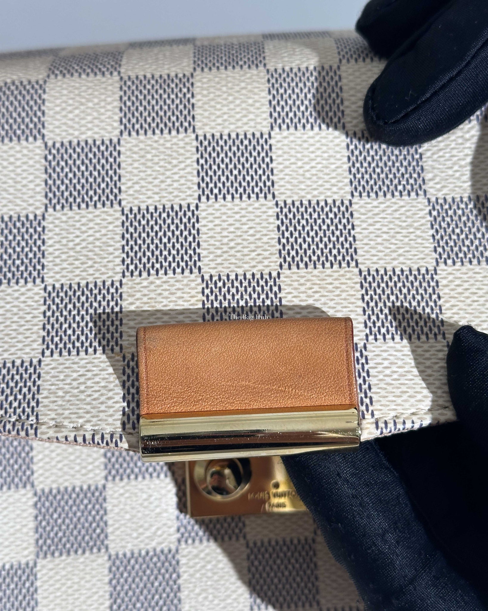 Louis Vuitton Damier Azur Croisette Crossbody Bag-15