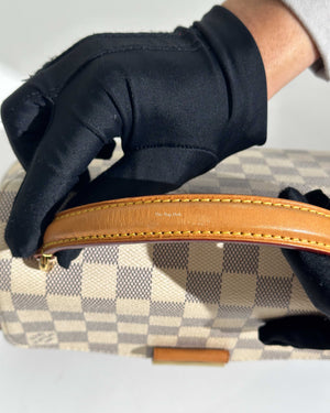 Louis Vuitton Damier Azur Croisette Crossbody Bag-16