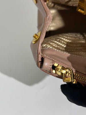 Prada Cammeo Saffiano Lux Double Zip Bag BN1801-26