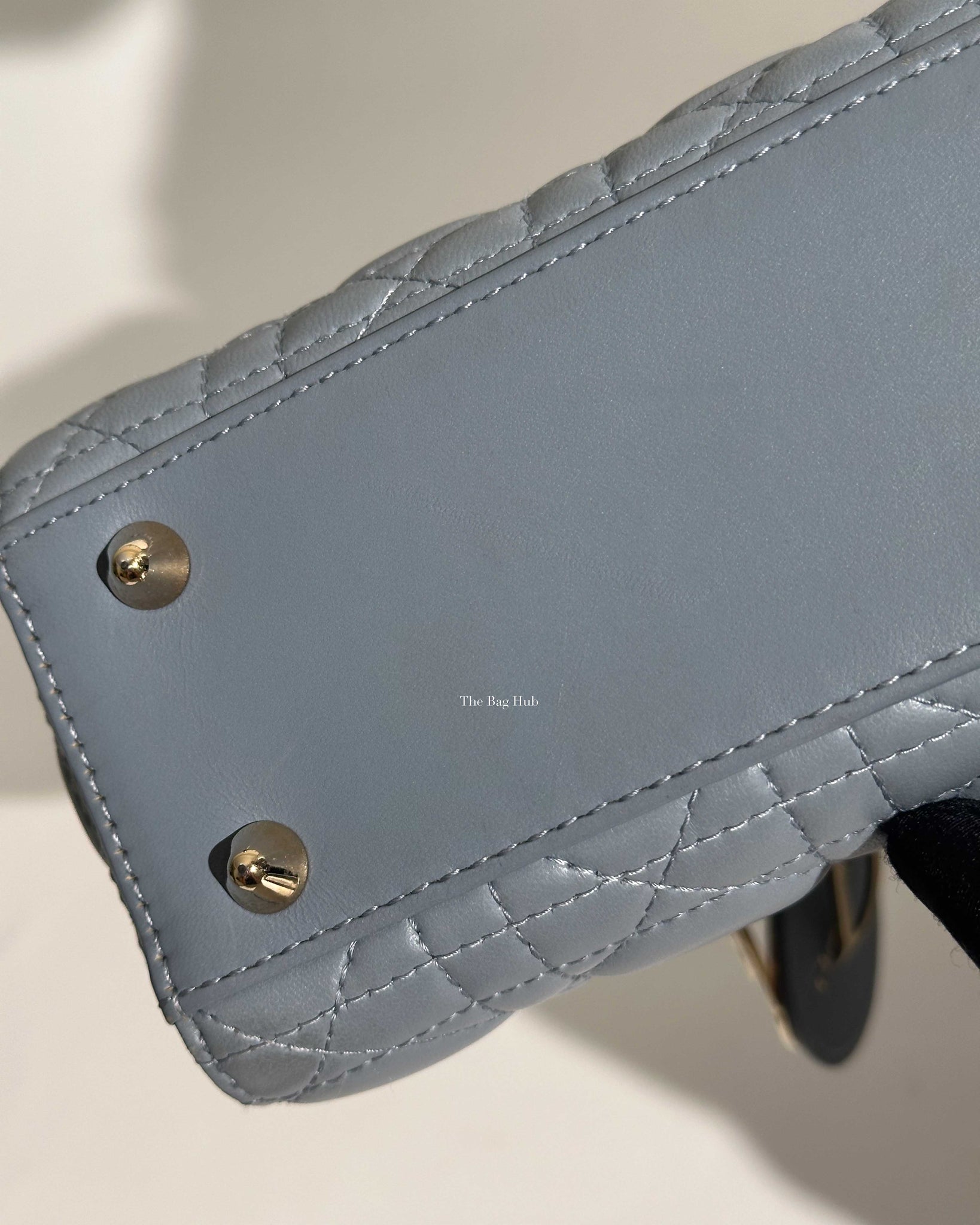 Dior Cloud Blue Cannage Lady Dior My ABCDior Shoulder Bag-37