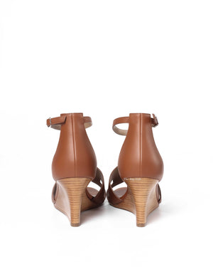 Hermes Brown Legend Sandals Size 38.5-6