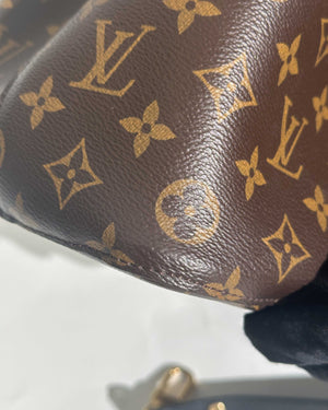 LOUIS VUITTON Neonoe Bucket Bag Monogram canvas & Black NÉONOÉ M44020 Brown  ref.156211 - Joli Closet