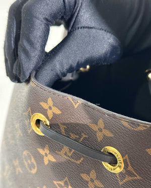 Louis Vuitton NéoNoé MM Monogram Bucket Bag Black