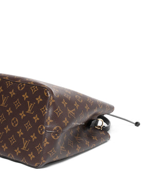 Louis Vuitton Black/Monogram Neo Noe MM Bucket Bag-8