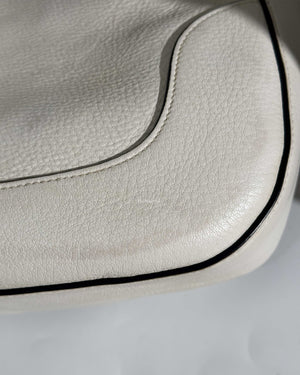 Prada Bianco Vitello Daino Bag 1BC052-17