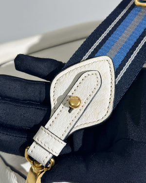 Prada Bianco Vitello Daino Bag 1BC052-24