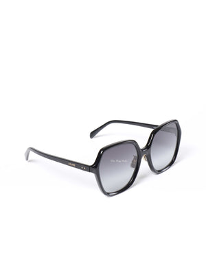 Celine Black Thin Butterfly Sunglasses CL40230F-2