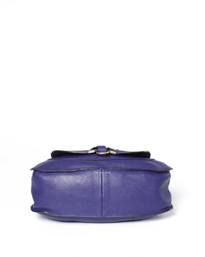 Chloe Blue Medium Marcie Shoulder Bag-6