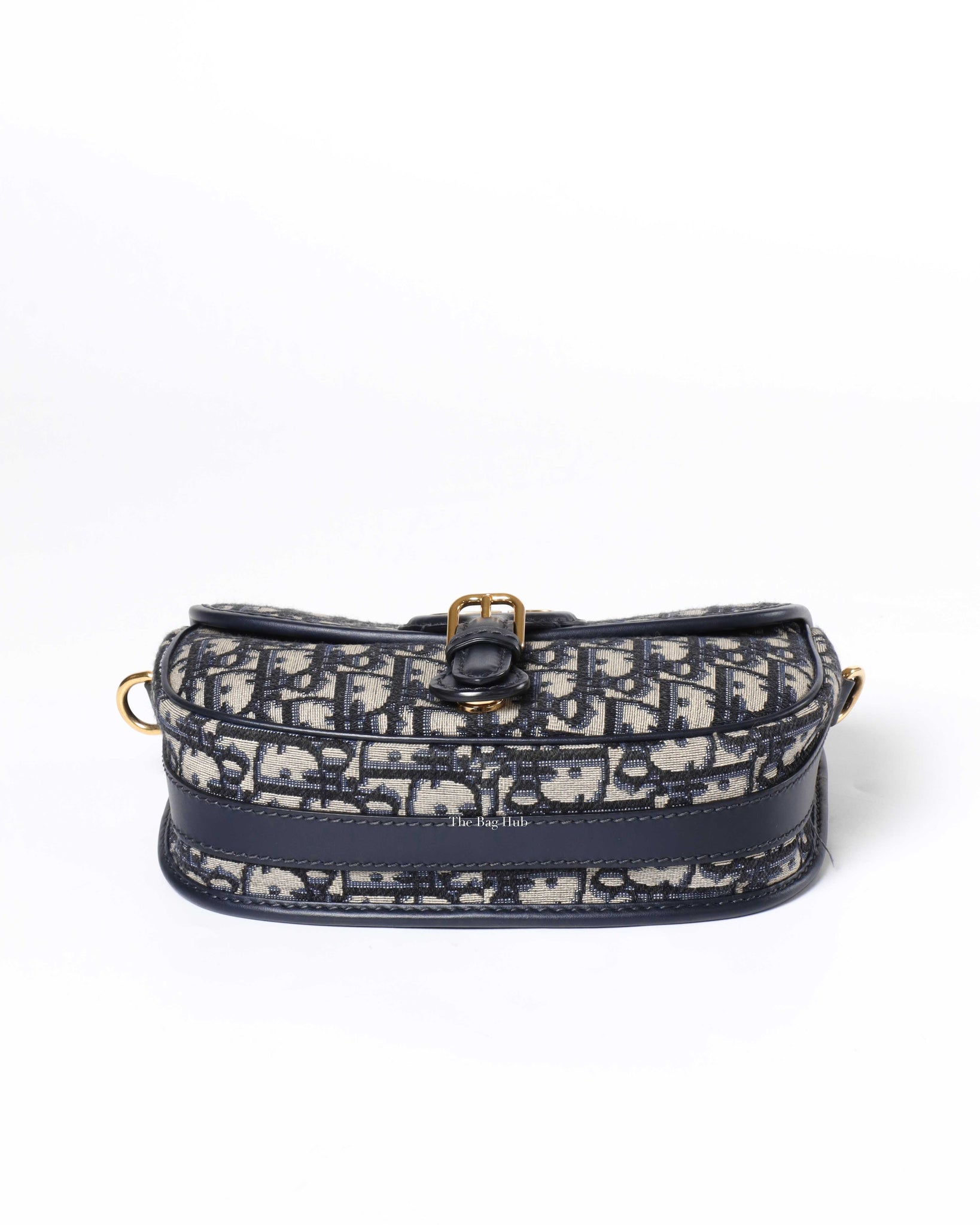 Dior Blue Oblique Medium Bobby Crossbody Bag-6