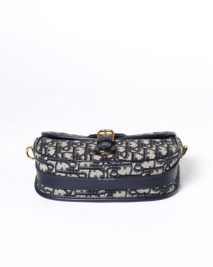Dior Blue Oblique Medium Bobby Crossbody Bag-6