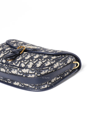 Dior Blue Oblique Medium Bobby Crossbody Bag-8